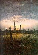 Caspar David Friedrich City at Moonrise china oil painting artist